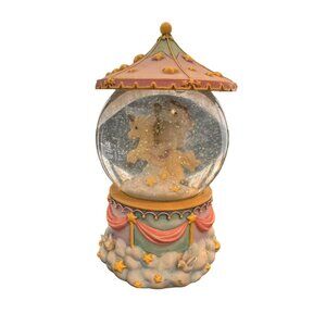 Dreamsicles Vintage Westland Carousel Horse Musical Snow Globe
